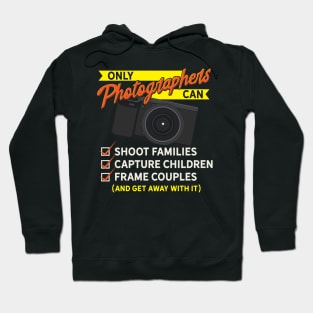 Photographer Gift Vintage Retro Hoodie